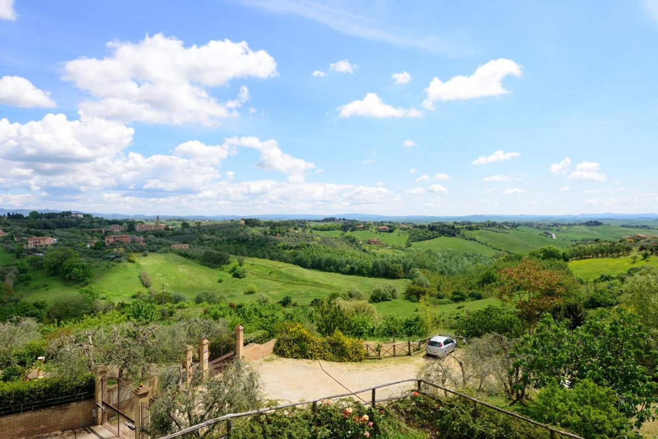 Appartement Luglie 360° Panoramic Terrace à Sienne Extérieur photo